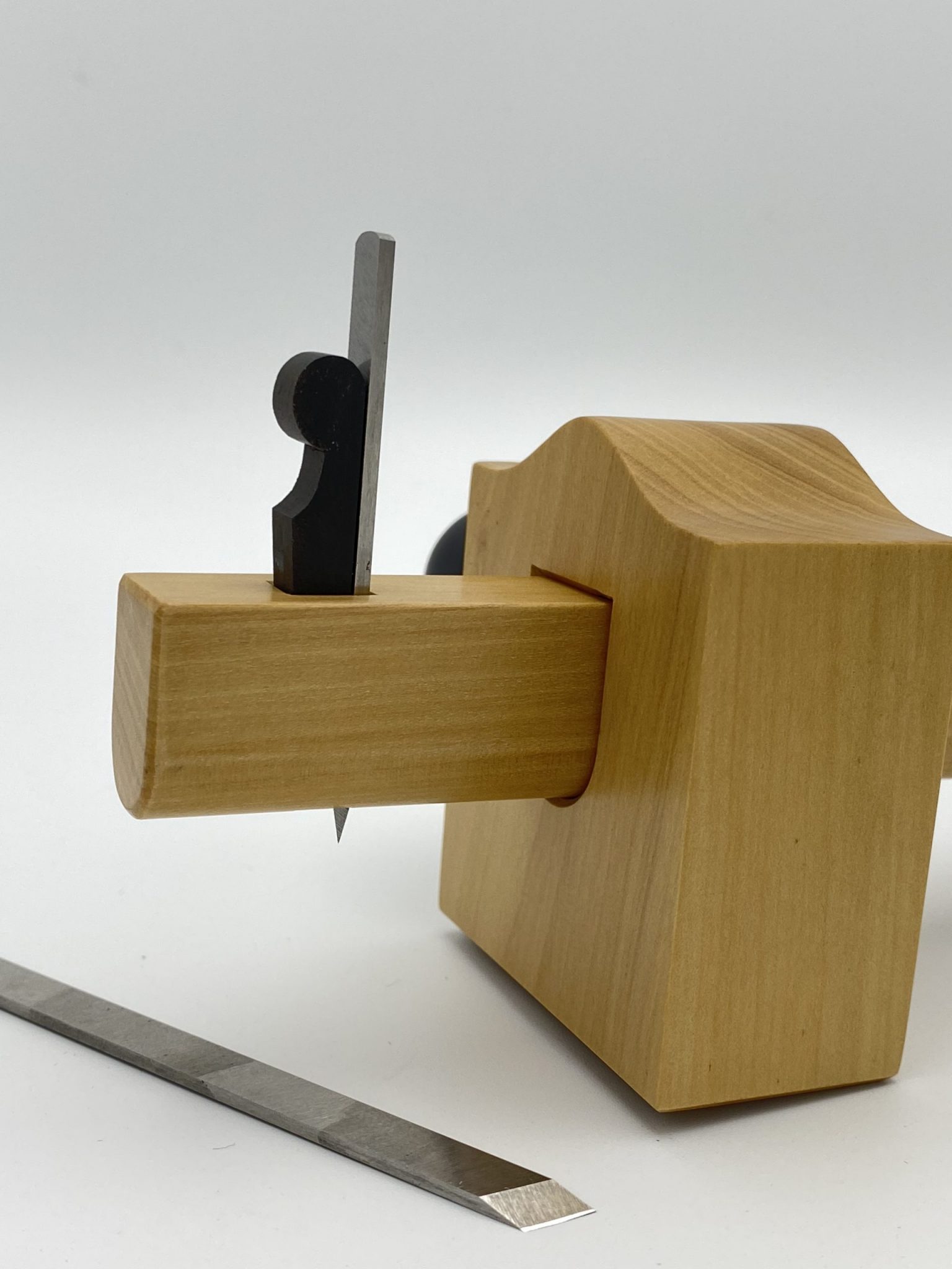 Marking Gauge with skewed knife and spear point blades